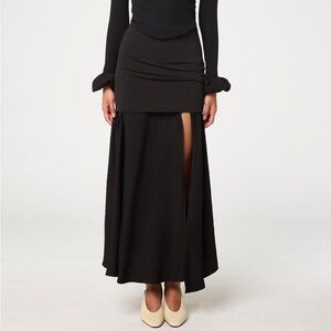 The Line by K Black Maxi Skirt